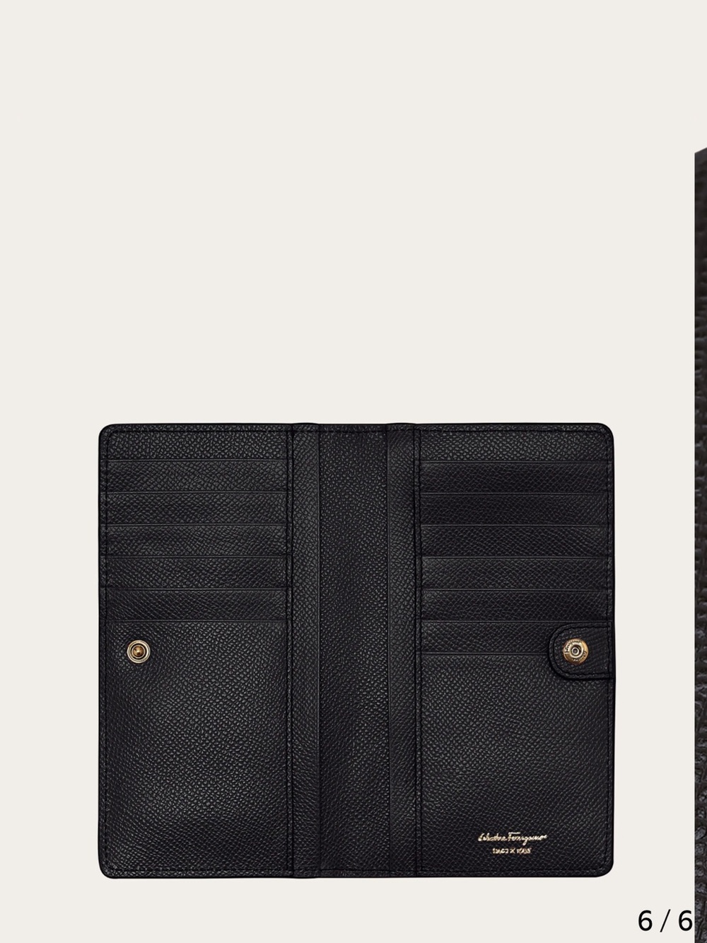 Ferragamo Gancini Leather Wallet - Picture 2 of 7